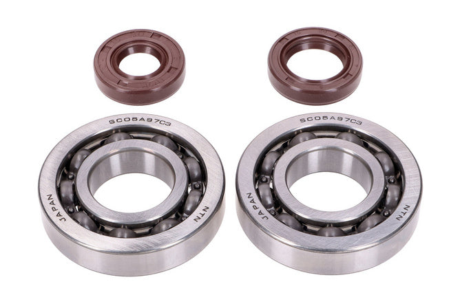 Crankshaft Bearings HD and Oil Seals FKM Naraku Honda X8R