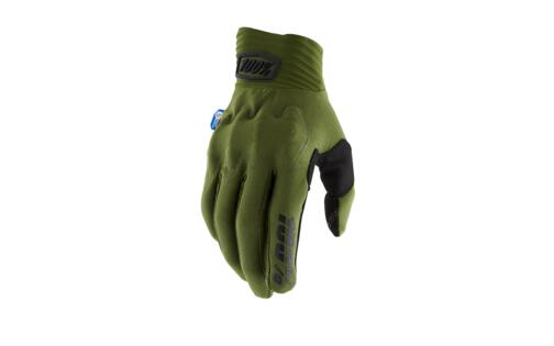 MX Gloves 100% Cognito Shock army green