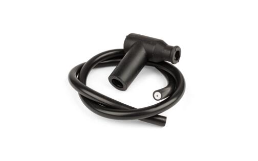 Ignition Cable with spark plug cap black