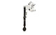 Side Stand Peugeot Ludix 10" and 12" black