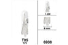 Wedge Base Lamp T5 12V 1.2W