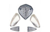 Indicator Lens Set white (x5) Yamaha Aerox 2013
