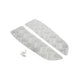 Floor Plates aluminium (x2) Peugeot Speedfight 1 / 2
