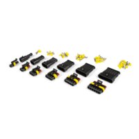 Connectors 1 to 6 pins waterproof