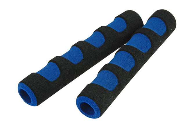 Brake Lever Foam Sleeves STR8 universal black / blue