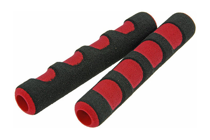 Brake Lever Foam Sleeves STR8 universal black / red