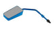Mirror F1 right / left STR8 M8 thread (w/ left-hand adapter) blue