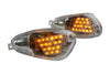 Indicators front LED Gilera Runner before 2003 transparent
