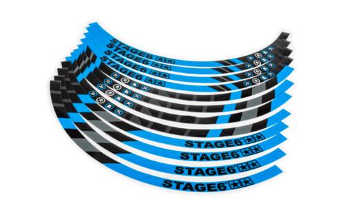 Rim Sticker Set Scooter 13" Stage6 Blue