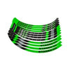 Rim Sticker Set Scooter 13" Stage6 Green