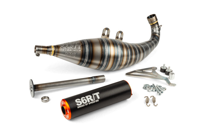 Exhaust Stage6 R/T FL 100 Drag Race Black / Orange