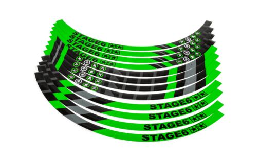 Rim Sticker Set Scooter 10" Stage6 Green