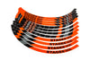 Rim Sticker Set Scooter 10" Stage6 Orange