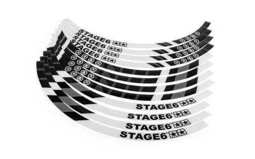 Rim Sticker Set Scooter 10" Stage6 Blanc
