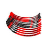 Rim Sticker Set Scooter 12" Stage6 Red