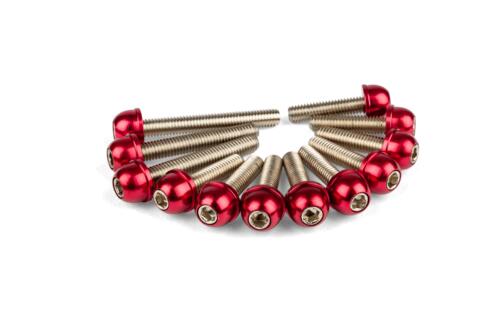 CVT Cover Bolts STR8 Minarelli red