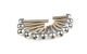 CVT Cover Bolts STR8 Minarelli silver