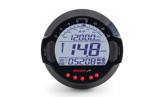 Air / Fuel Meter & RPM Data Logger Koso DL-03A with BOSCH® LSU 4.9 sensor
