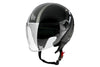 Open Face Helmet MT Helmets Street Scope D2 black / grey