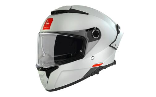 Full Face Helmet MT Helmets Thunder 4 SV glossy white
