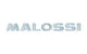 3D Sticker Malossi Silver 21cm