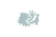 3D Sticker Malossi lion head silver 10cm