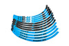 Rim Stickers Scooter 13" Stage6 blue / black