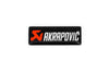 Sticker Akrapovic heat resistant gel black