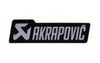 Sticker Akrapovic heat resistant 150x44mm