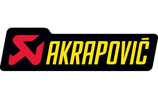 Sticker Akrapovic heat resistant 200x60mm