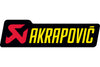 Sticker Akrapovic heat resistant 200x60mm