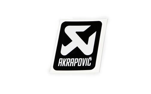 Sticker Akrapovic heat resistant 75x60mm