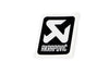 Sticker Akrapovic heat resistant 75x60mm