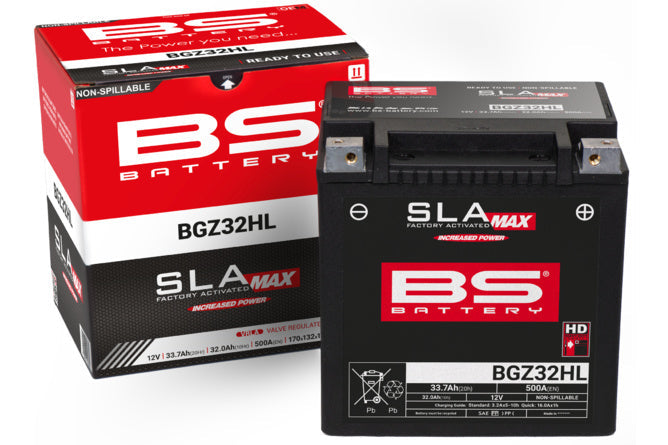 Battery SLA Max BS Battery BGZ32HL 12V - 33,7Ah