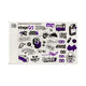 Sticker Set Stage6 A4 purple