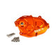 Gearbox Cover Stage6 R/T orange with titanium screws Minarelli