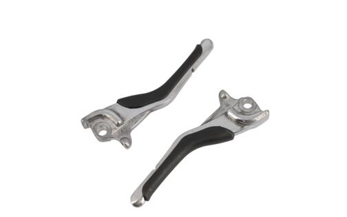 Brake Lever Set Alu silver Yamaha Aerox before 2012