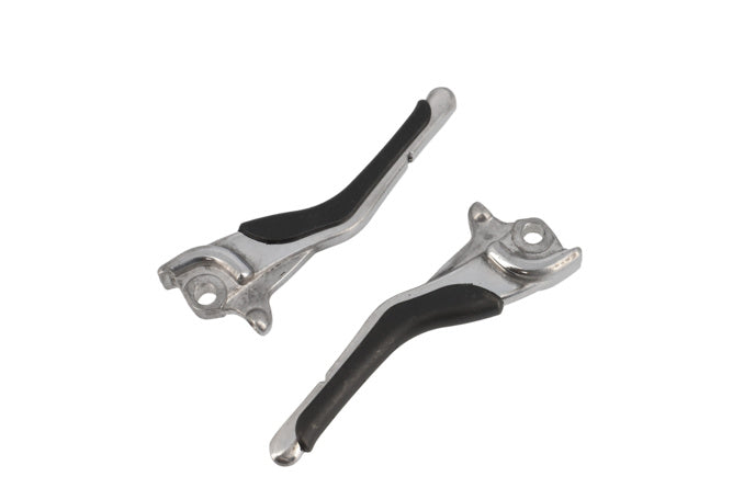 Brake Lever Set Alu silver Yamaha Aerox before 2012