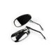 Mirror Set oval chrome M8 right-hand thread (x2)