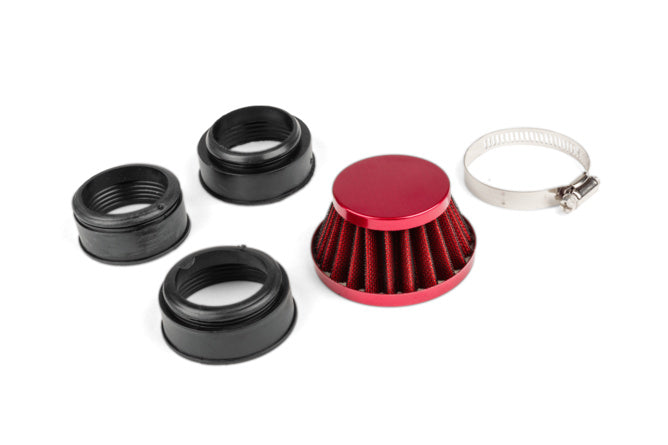Air Filter STR8 Powerfilter Shorty type KN 42 - 55mm red