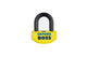 Disc Lock Alarm Big Boss Oxford 16mm yellow
