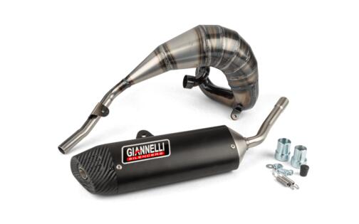 Exhaust Giannelli Enduro Black Beta RR Motard until 2022