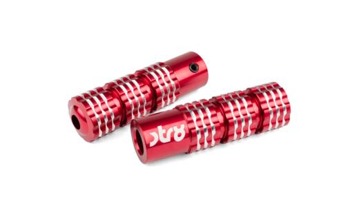 Footpegs Ultra Grip Alu Red