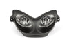 Twin Headlight Mask CAR GLASS Yamaha Aerox carbon look