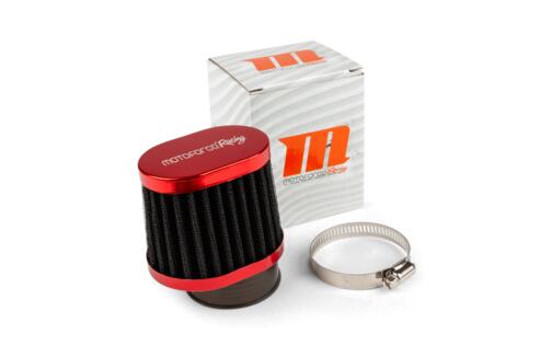 Air Filter offset Motoforce Racing type BMC 50mm PWK/VHST black / red