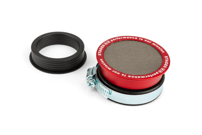 Bellmouth with grille 50/60mm Stage6 Red
