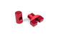 Brake Cable Adjuster M6 aluminium red