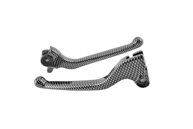 Brake Lever Set Yamaha Jog carbon look