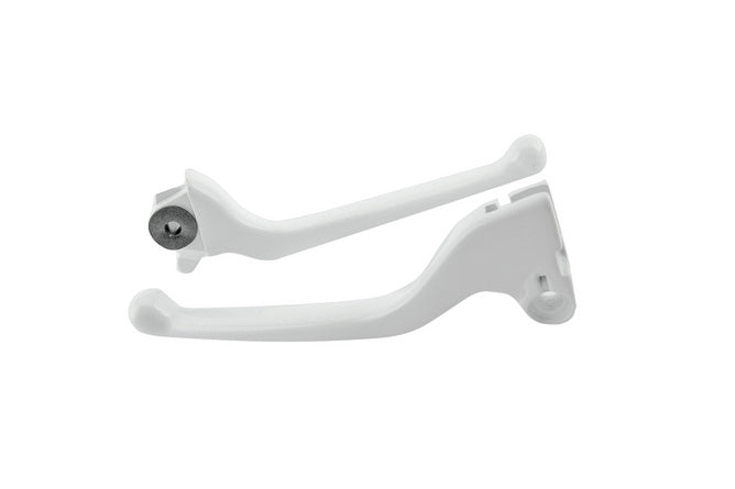 Brake Lever Set Yamaha Jog white