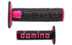 Grips Domino A360 Offroad Black / Pink (closed end)
